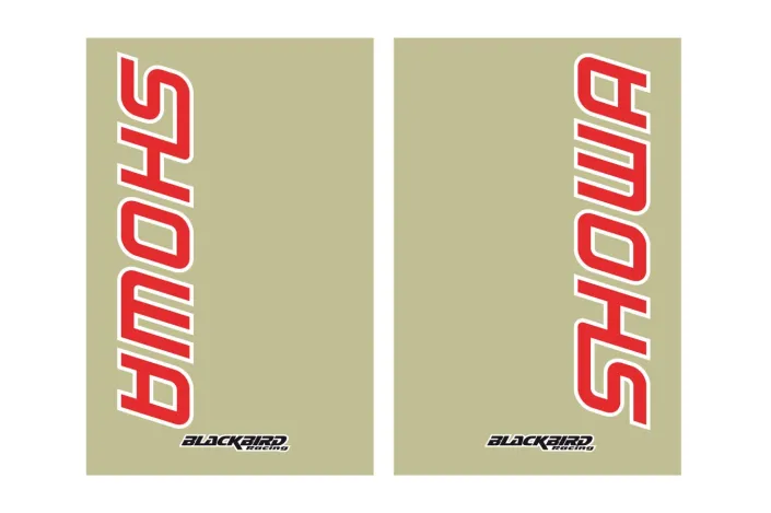 FORK STICKERS SHOWA CL