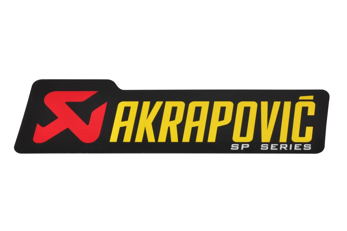 STICKER AKRAPOVIC 150 MM