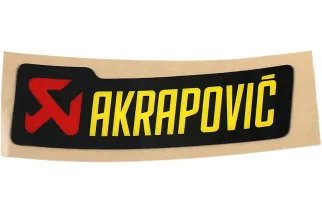 STICKER AKRAPOVIC 90X26.5