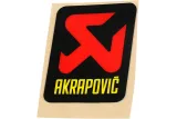 STICKER AKRAPOVIC 60X70