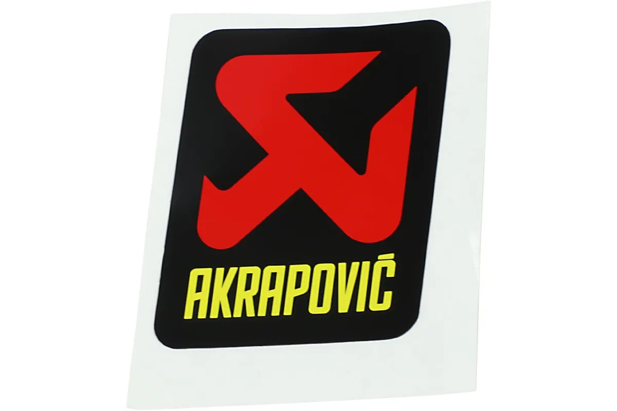 STICKER AKRAPOVIC 57X60