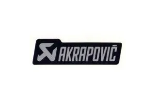 STICKER AKRAPOVIC 120X35