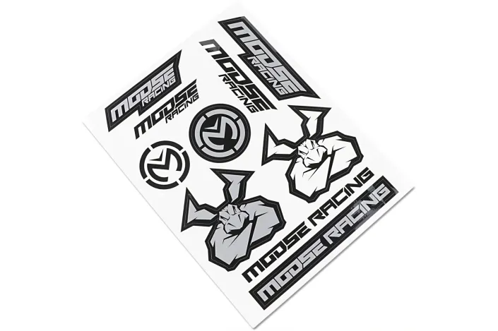 DECAL SHEET MOOSE BK/SILV