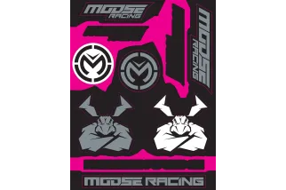 DECAL SHEET MOOSE BK/SILV