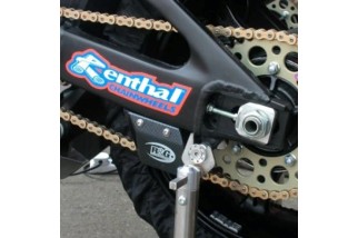 Protège couronne (dent de requin) R&G RACING ABS noir