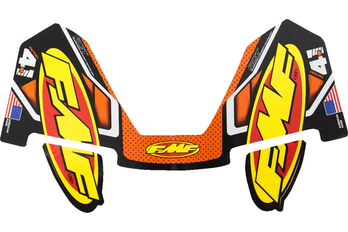 DECAL FMF 4.1 ORANGE