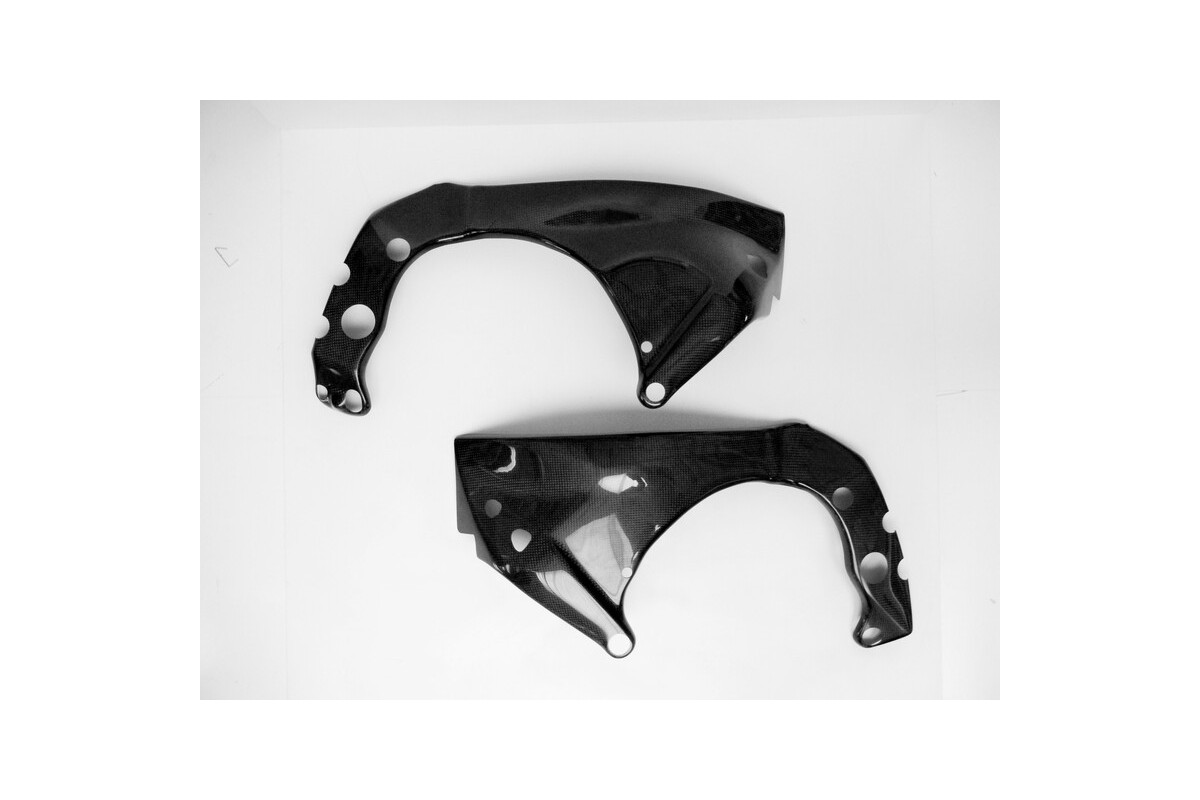 Protection de cadre LIGHTECH carbone brillant