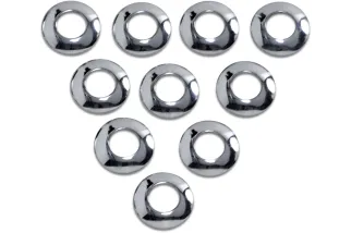 CHROME CUP WASHER 5/8 ID