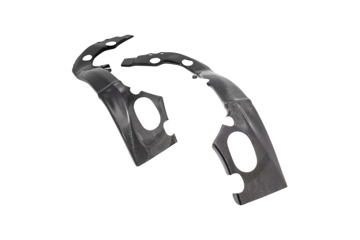 Protection de cadre LIGHTECH carbone brillant