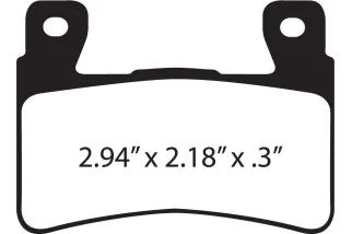 BRAKE PAD SINTERED HH