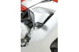 Tampons de protection R&G RACING Aero noir MV Agusta