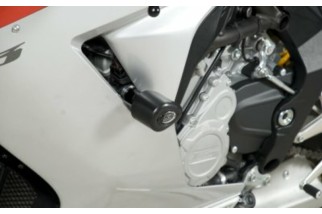 Tampons de protection R&G RACING Aero noir MV Agusta