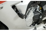 Tampons de protection R&G RACING Aero noir MV Agusta