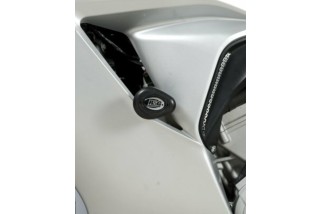 Tampons de protection R&G RACING Aero noir MV Agusta