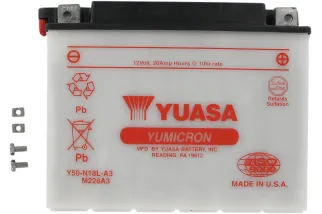 BATTERY-YUASA 12 VOLT