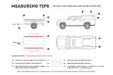 Kit de galerie Slimline II pour une remorque ou un hard top de Pick-Up avec rails d'origine/ 1475mm (l) X 752mm (L)