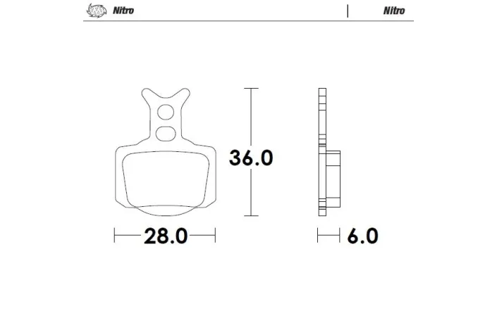 BRAKE PADS NITRO