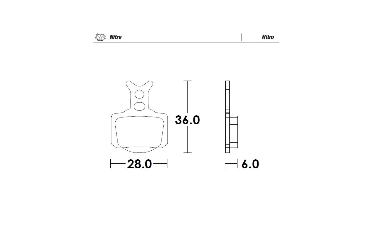 BRAKE PADS NITRO