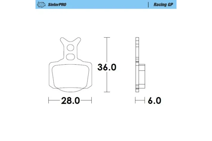 BRAKE PADS RACING GP