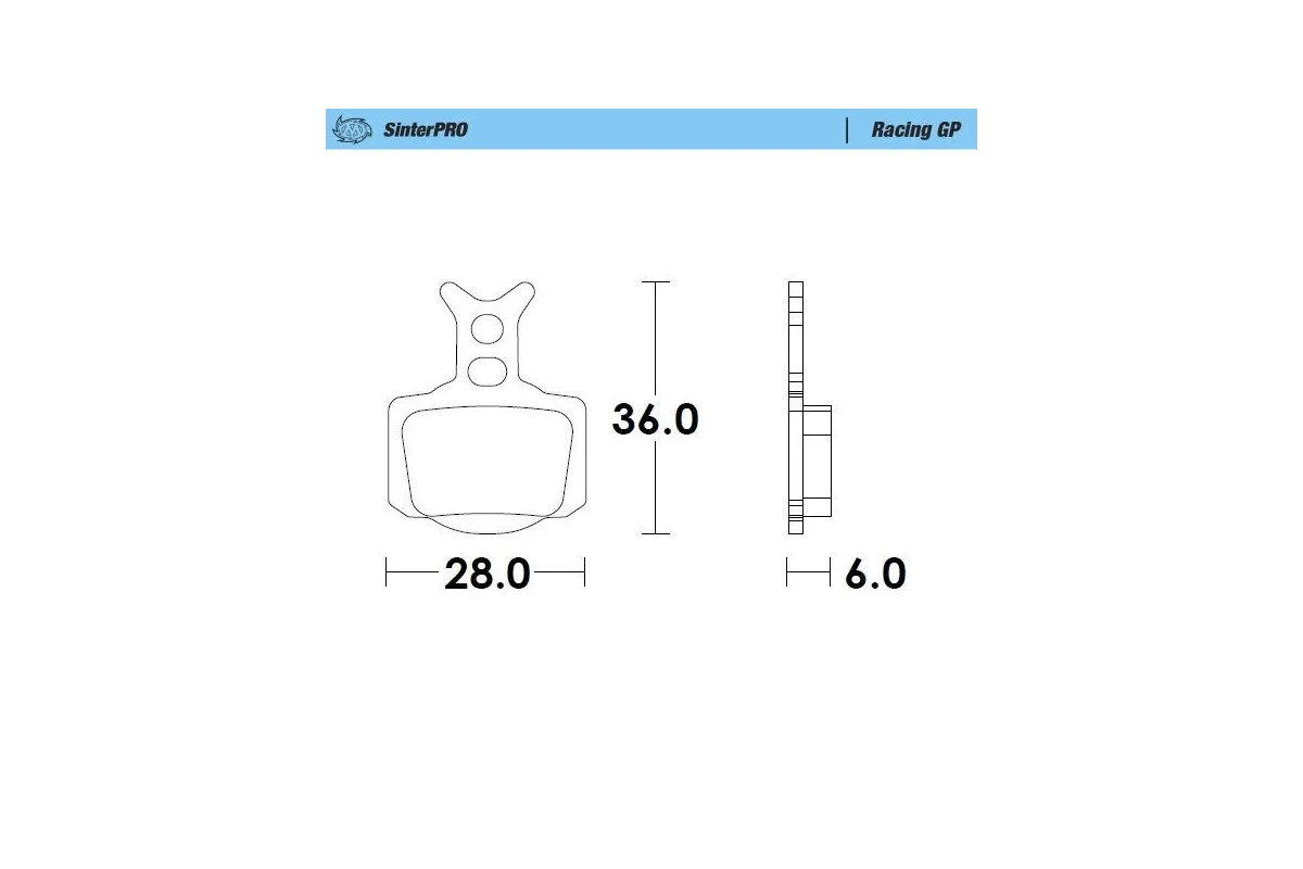 BRAKE PADS RACING GP