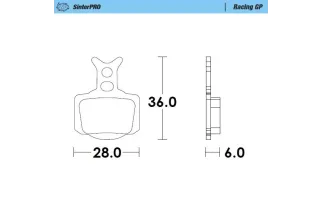 BRAKE PADS RACING GP
