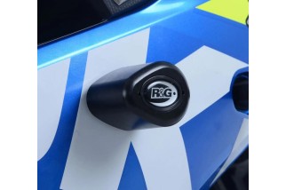 Tampons de protection R&G RACING Aero noir Suzuki GSX-R125