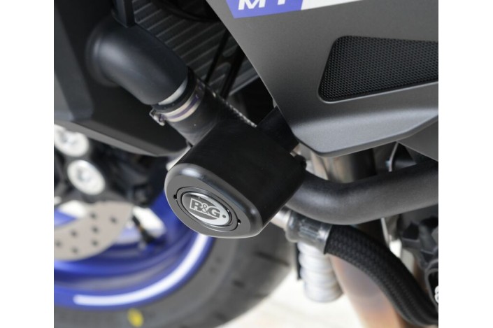 Tampons de protection R&G RACING Aero noir Yamaha MT-10