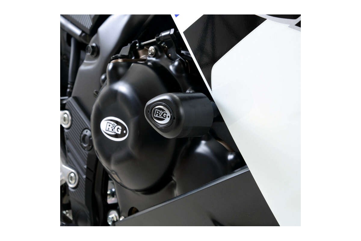 Tampons de protection R&G RACING Aero noir Honda CBR500R Tampons de protection R&G RACING Aero noir Honda CBR500R