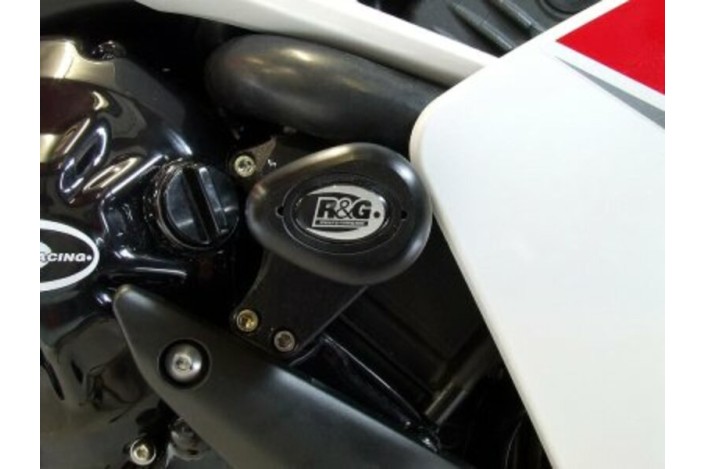 Tampons de protection supérieurs R&G RACING Aero noir Yamaha YZF-R1