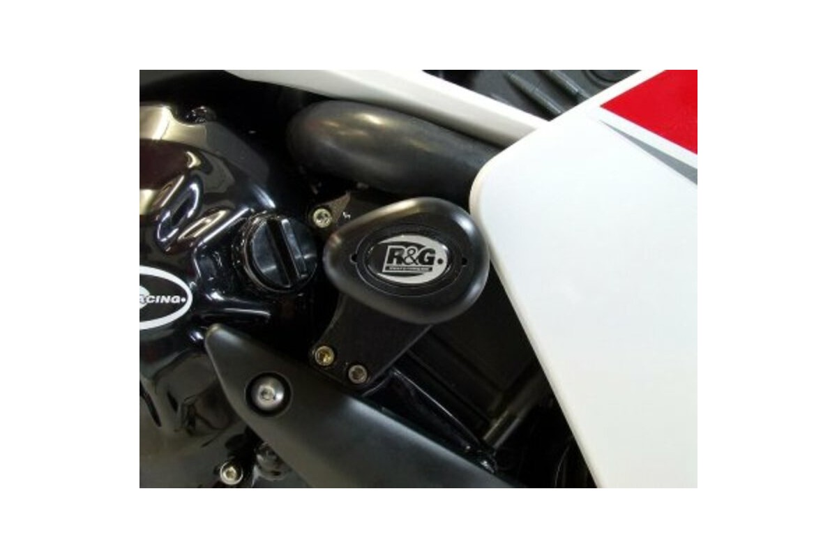 Tampons de protection supérieurs R&G RACING Aero noir Yamaha YZF-R1
