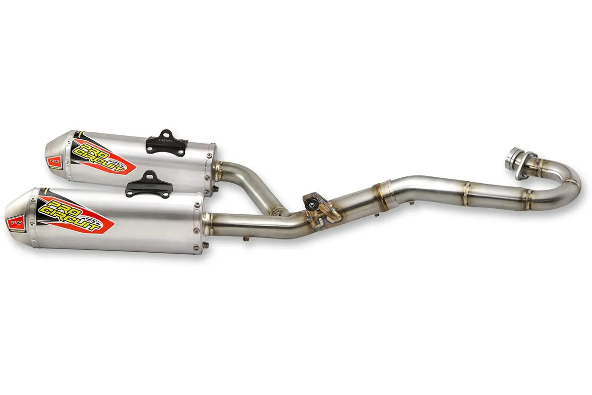EXHAUST T6 SS DUAL S/A