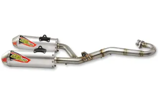 EXHAUST T6 SS DUAL S/A