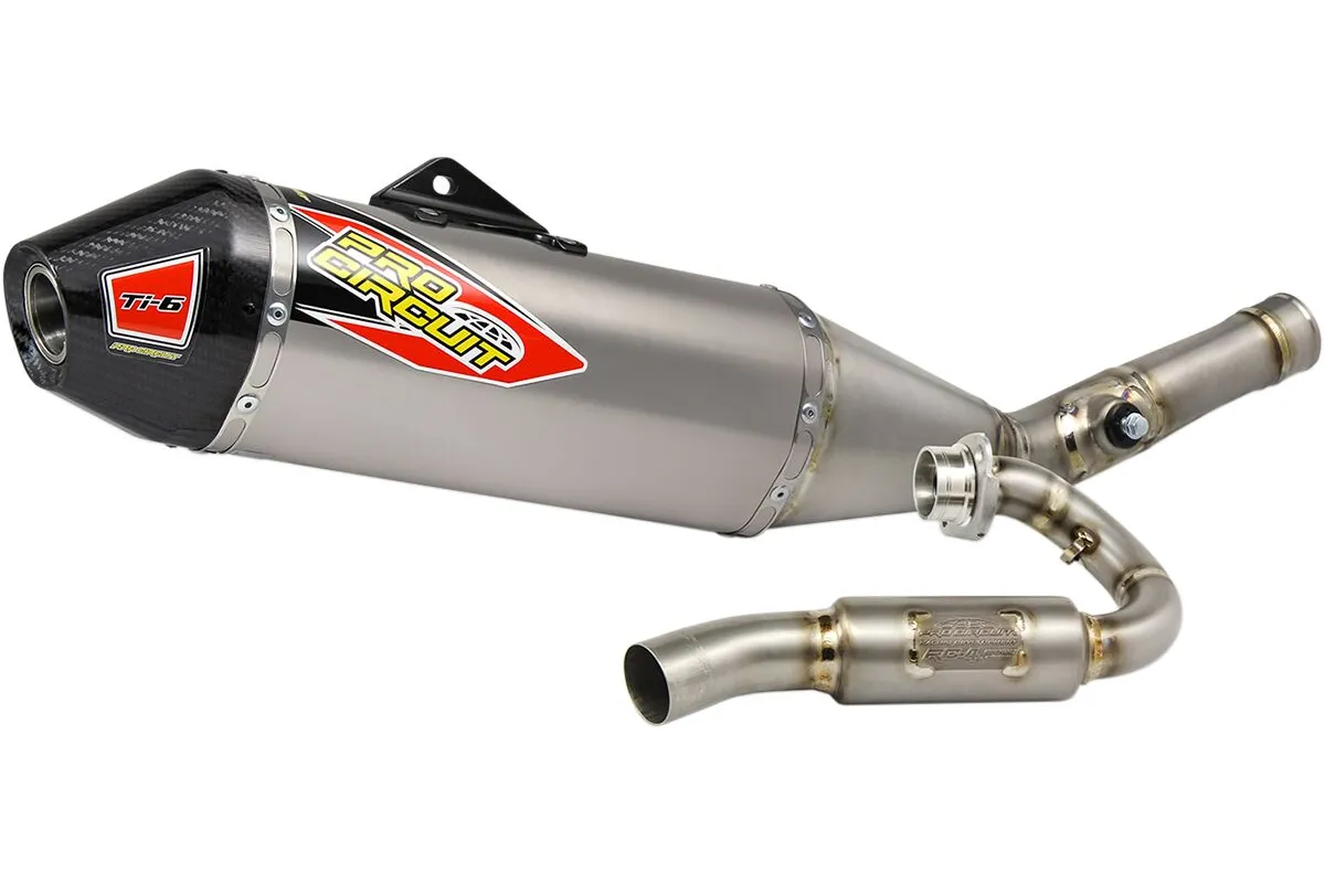 EXHAUST TI6 TI W/CF