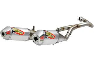 EXHAUST T6 SS DUAL S/A