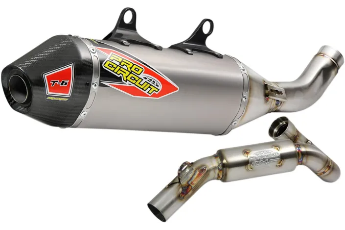 EXHAUST T6 SS/TI/CF KTM