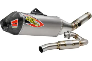 EXHAUST T6 SS/TI/CF KAW