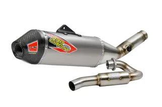 EXHAUST T6 SS/TI/CF KAW