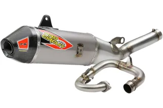 EXHAUST T6 SS/TI/CF YAM 250