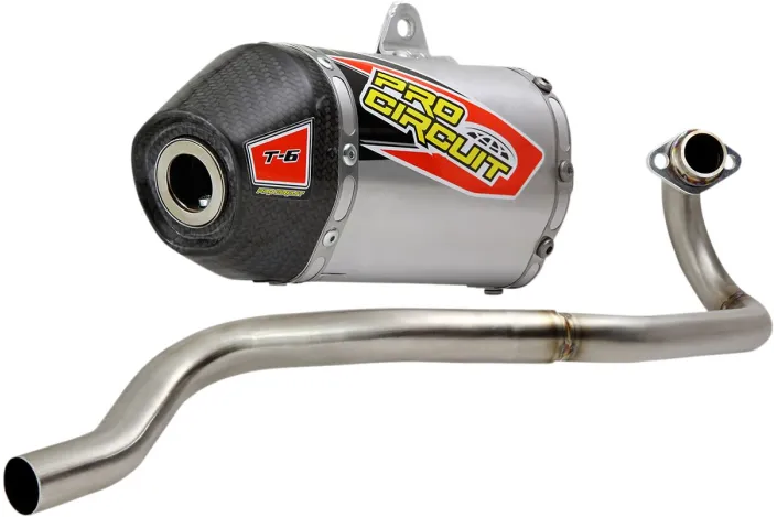 EXHAUST T6 SS CF CAP SA