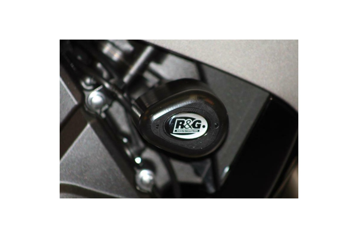 Tampons de protection R&G RACING Aero noir Honda CBR600RR
