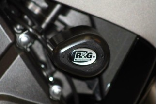 Tampons de protection R&G RACING Aero noir Honda CBR600RR