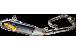 EXHAUST ALUM F4.1 RCT CARBON C