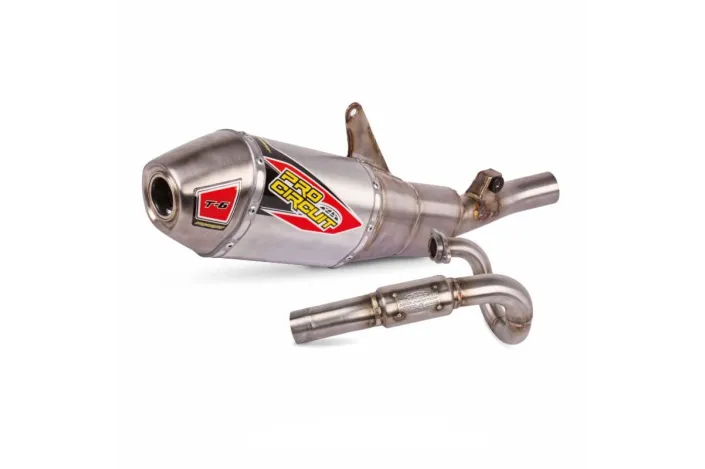 EXHAUST T-6 STAINLESS CRF250R 
