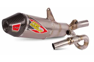 EXHAUST T-6 SS /TI/CF CRF250R 
