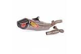 EXHAUST TI-6 TIT/CF KX250 25-