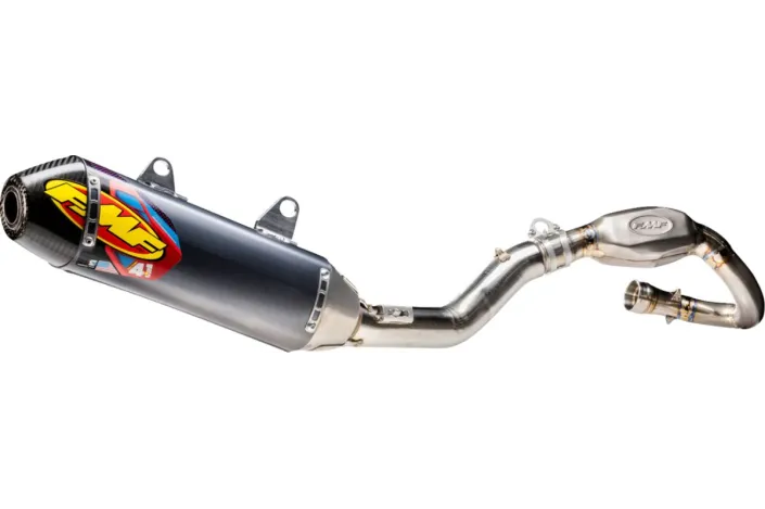 EXHAUST ALUM 4.1 RCT CARBON CA