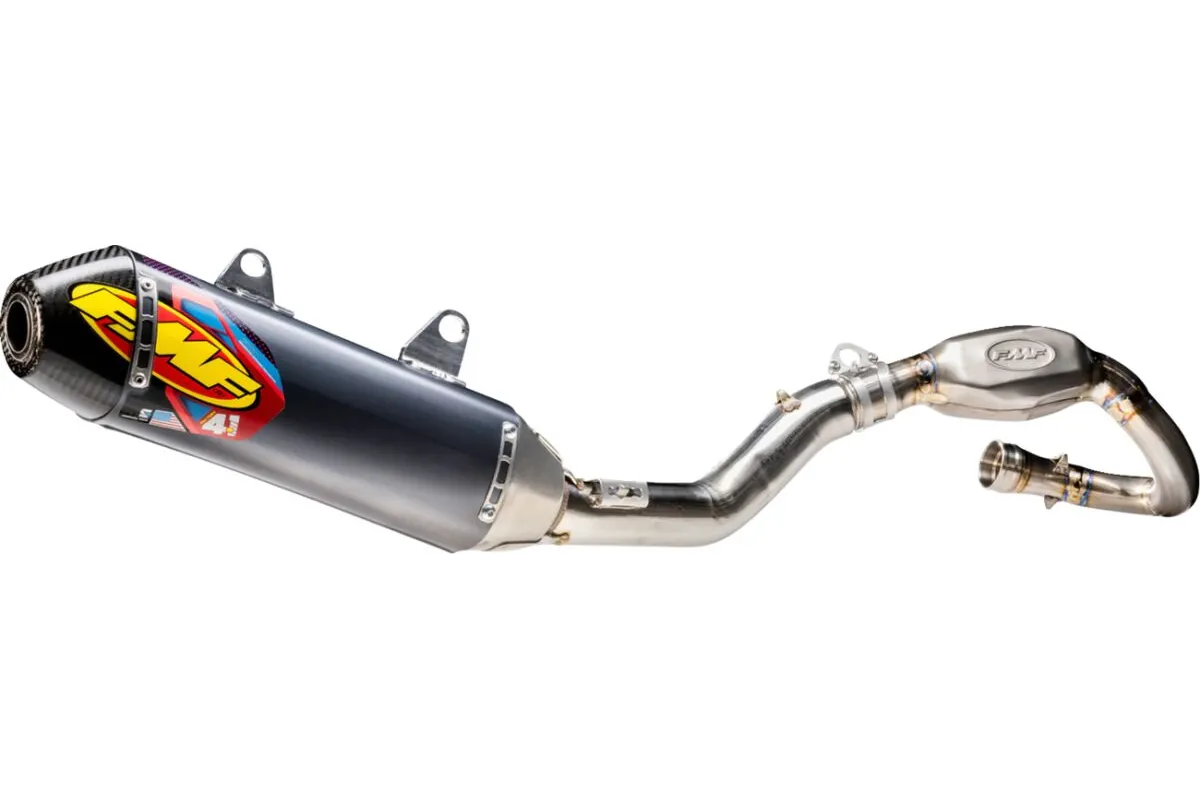 EXHAUST ALUM 4.1 RCT CARBON CA