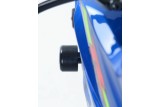 Tampons de protection R&G RACING Aero Race noir Suzuki GSX-R1000