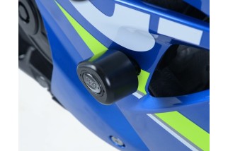 Tampons de protection R&G RACING Aero Race noir Suzuki GSX-R1000