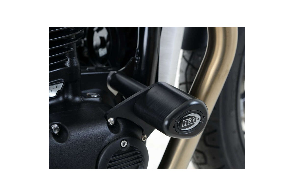 Tampons de protection R&G RACING Aero noir Triumph